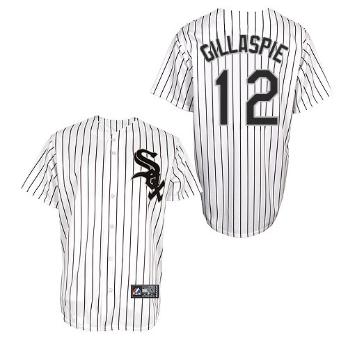 Conor Gillaspie #12 Youth Baseball Jersey-Chicago White Sox Authentic Home White Cool Base MLB Jersey